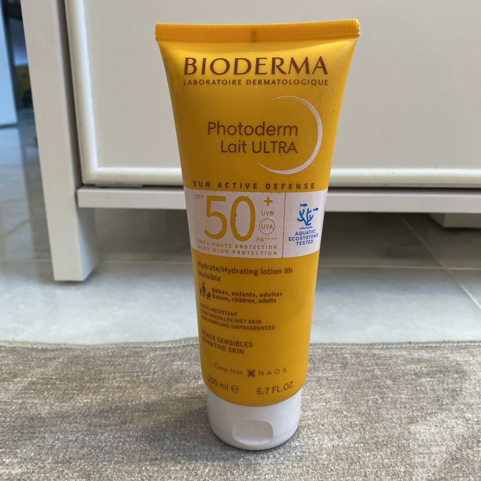 Bioderma Photoderm Ultra Lait Milk Lotion SPF50+ 200ml Sealed Exp 01/2027