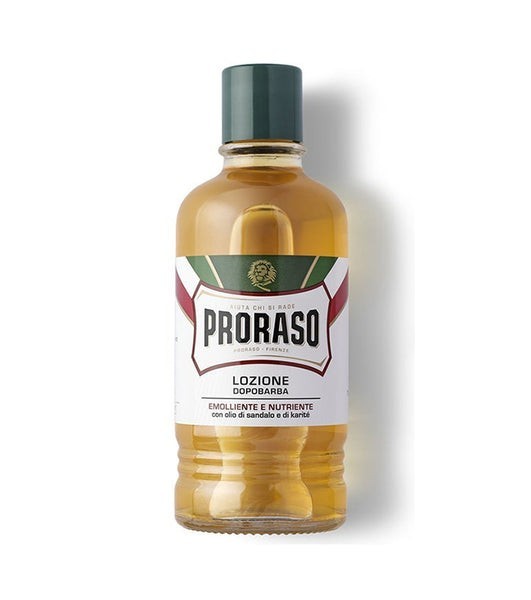 PRORASO Green,Red,After Shave, Sandalwood Eucalyptus Lotion Barber 400ml Options