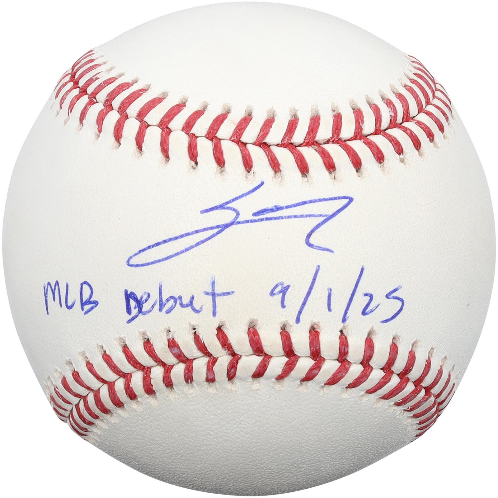 Sal Stewart Cincinnati Reds Signed Baseball with \