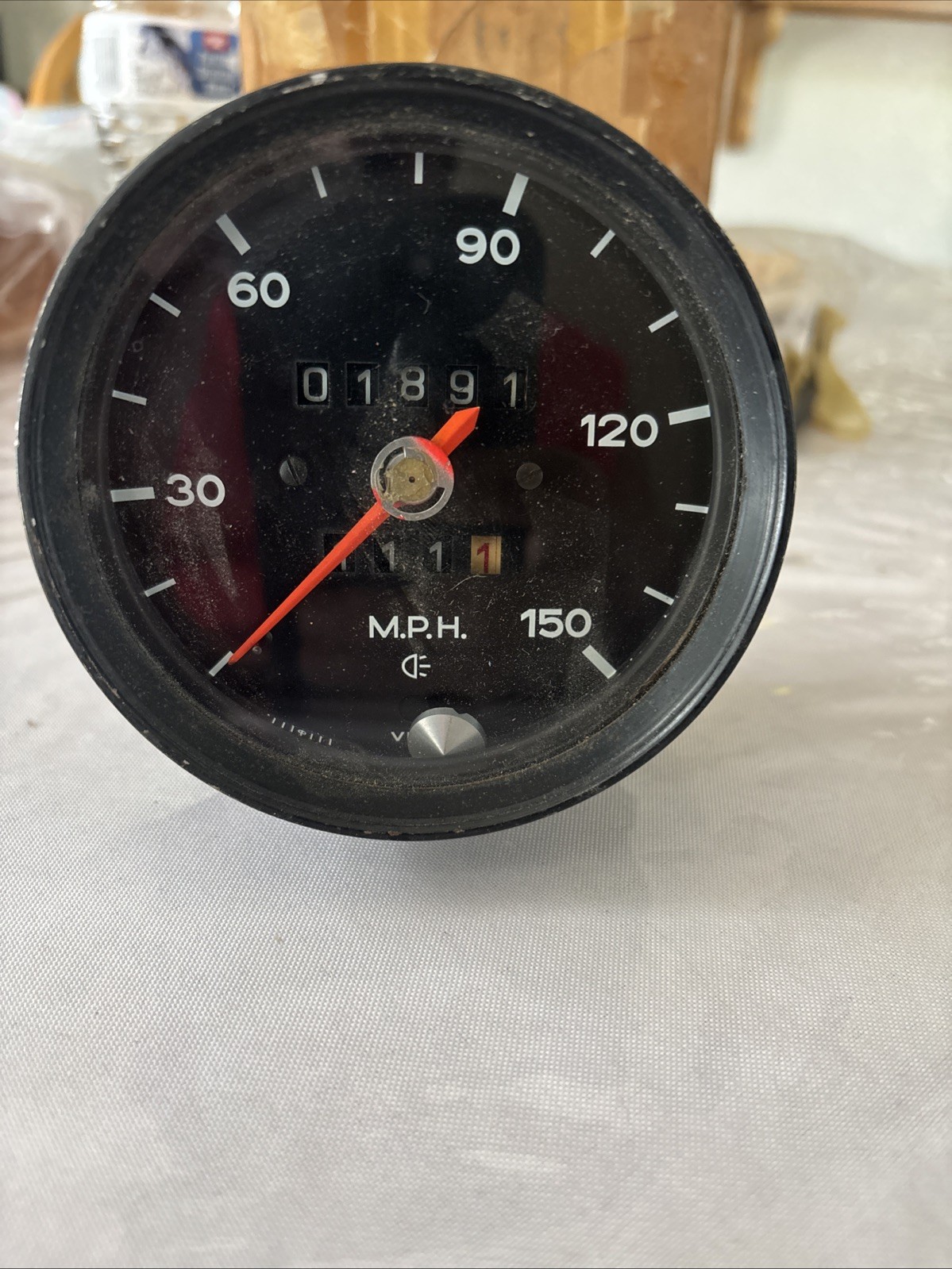 Porsche 911 914 150mph Speedometer Dated 1972 RS 914641505020