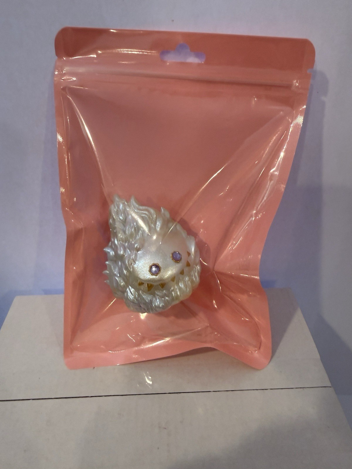 INSTINCTOY FIRE LIQUID Pearl Iridescent Sofubi Vinyl Figure 2.75” Rare INSTINCTOY FIRE LIQUID Pearl Iridescent Sofubi Vinyl Figure 2.75” Rare