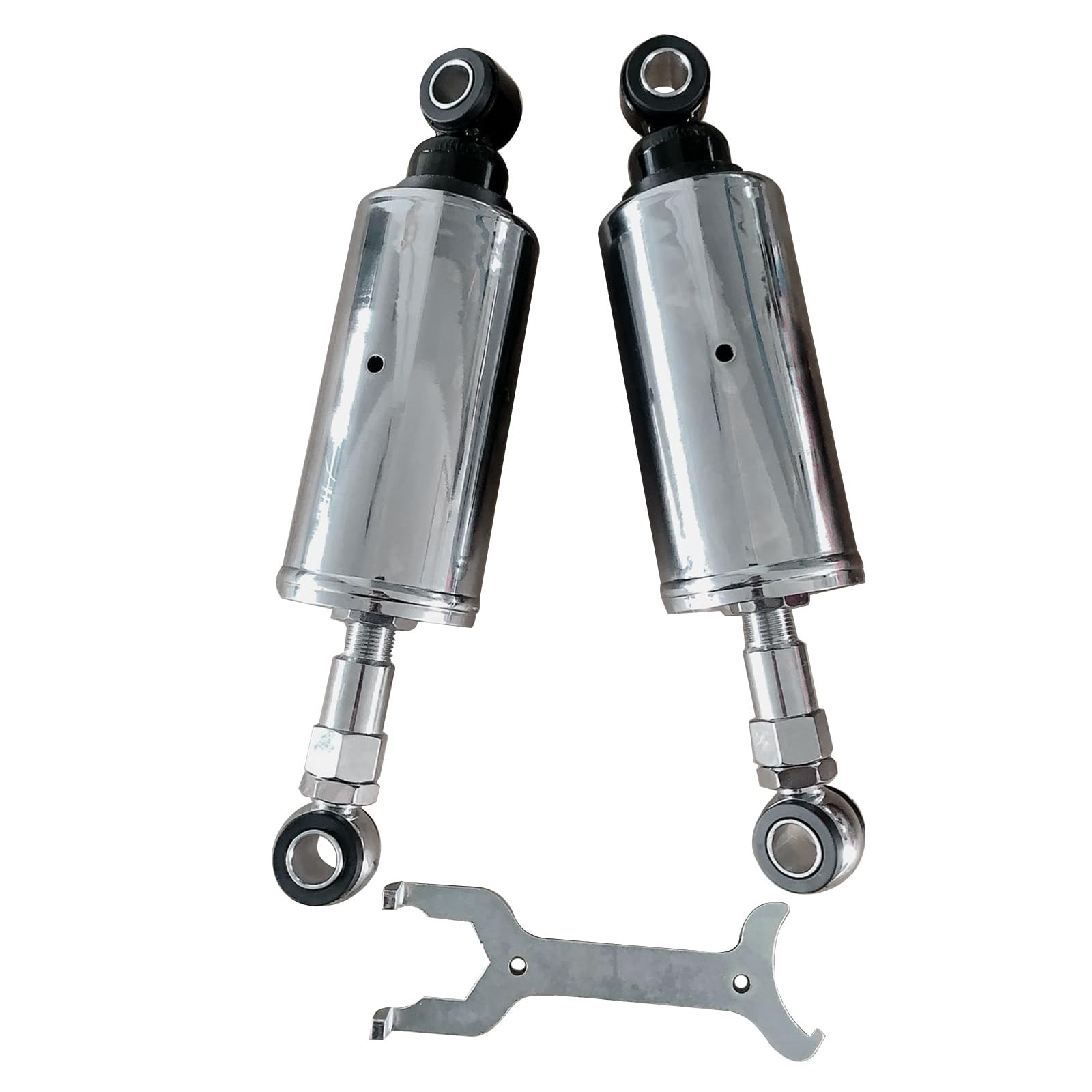 Rear Suspension Shocks Set Adjustable Replacement for Harley Softail Models 1...