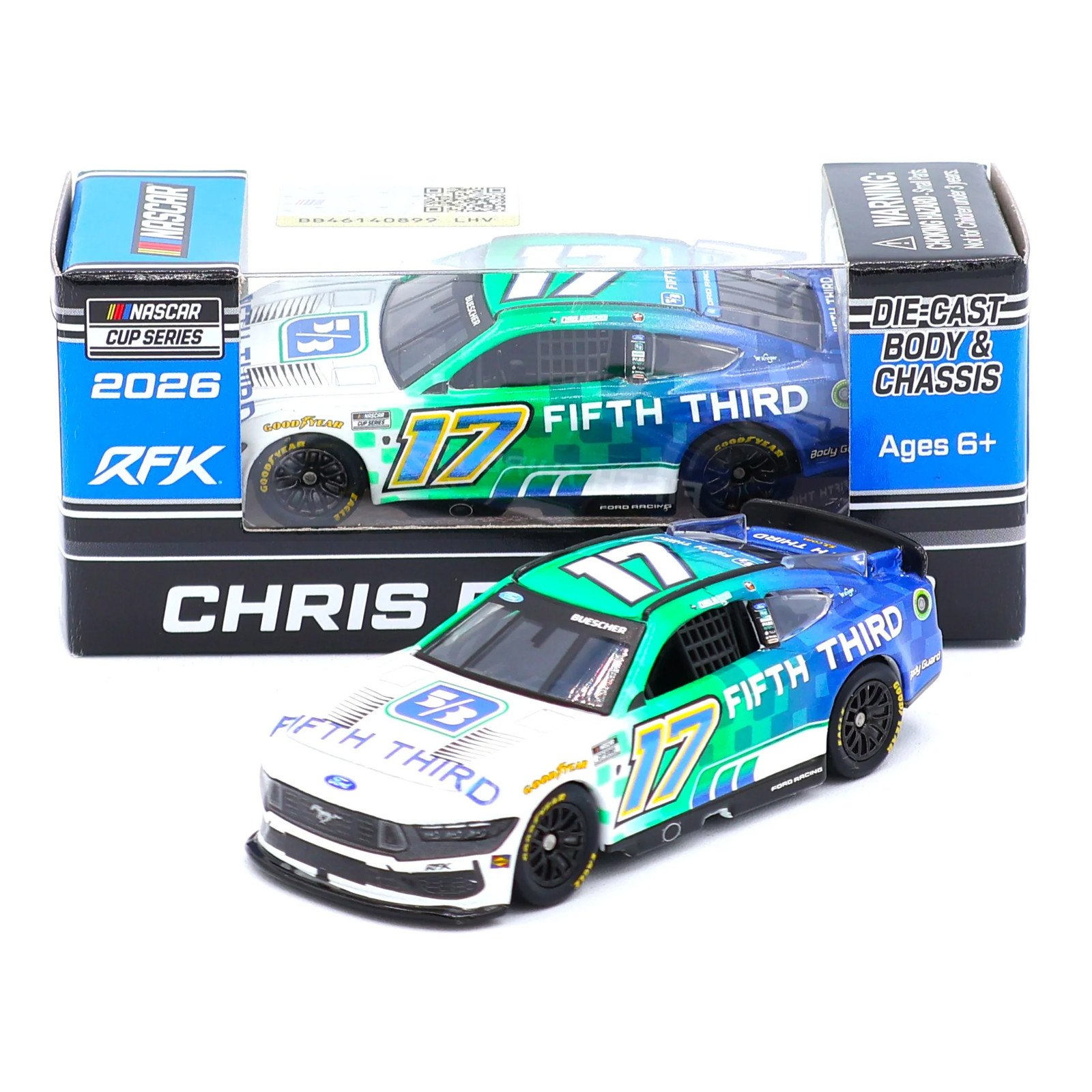 Chris Buescher 2026 Fifth Third 1:64 Nascar Diecast