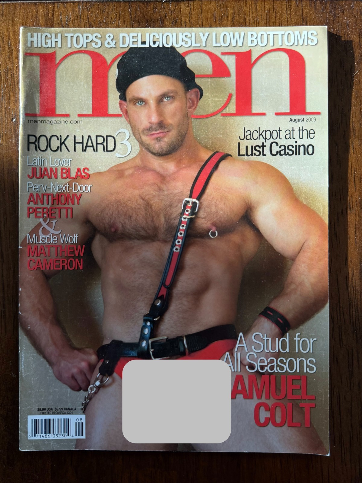 Advocate Men August 2009, Collector Item, Nude Males, Gay Fiction, Samuel Colt Advocate Men August 2009, Collector Item, Nude Males, Gay Fiction, Samuel Colt