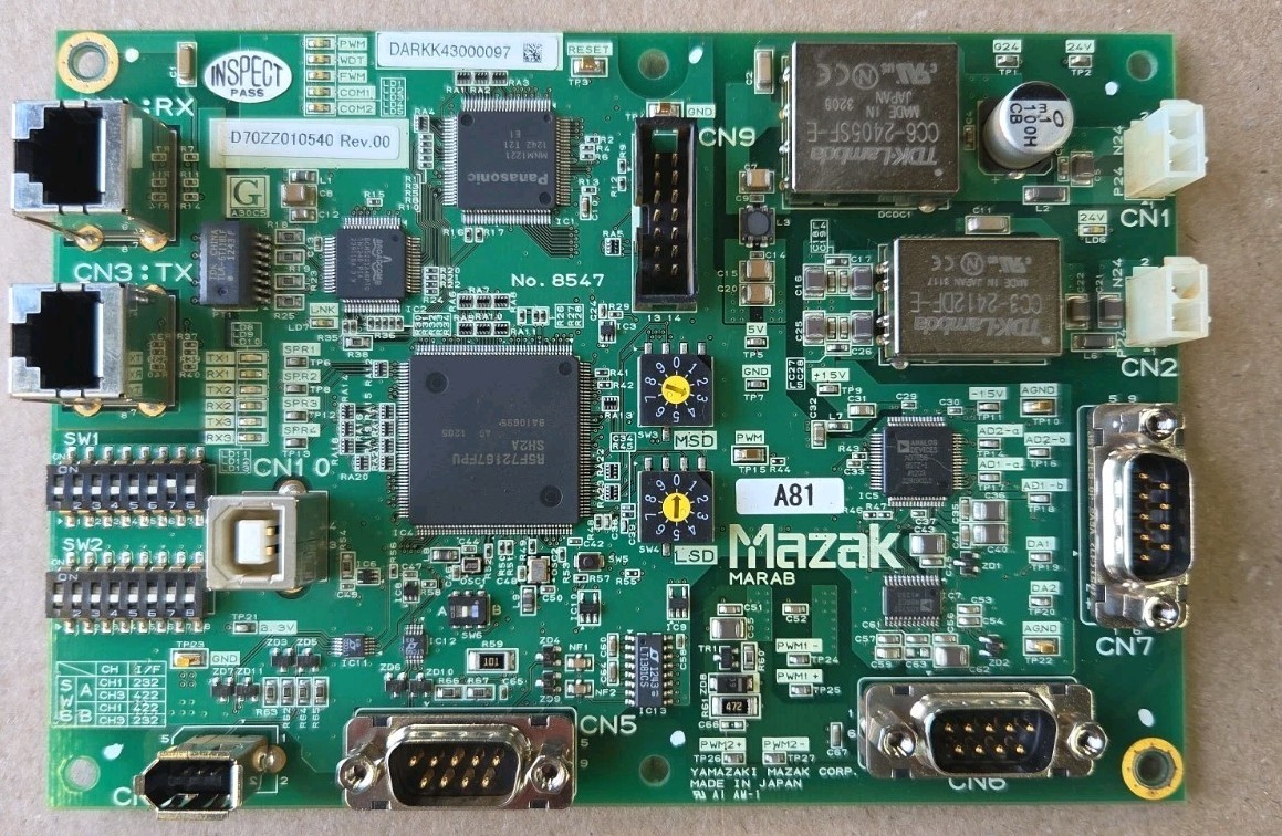 MAZAK D70ZZ010540 REV.00 MARAB MAZAK D70ZZ010540 REV.00 MARAB