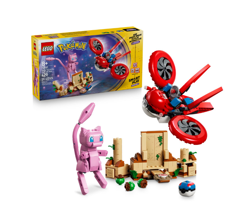 LEGO Pokémon SMART Play: Drone Search for Mythical Mew