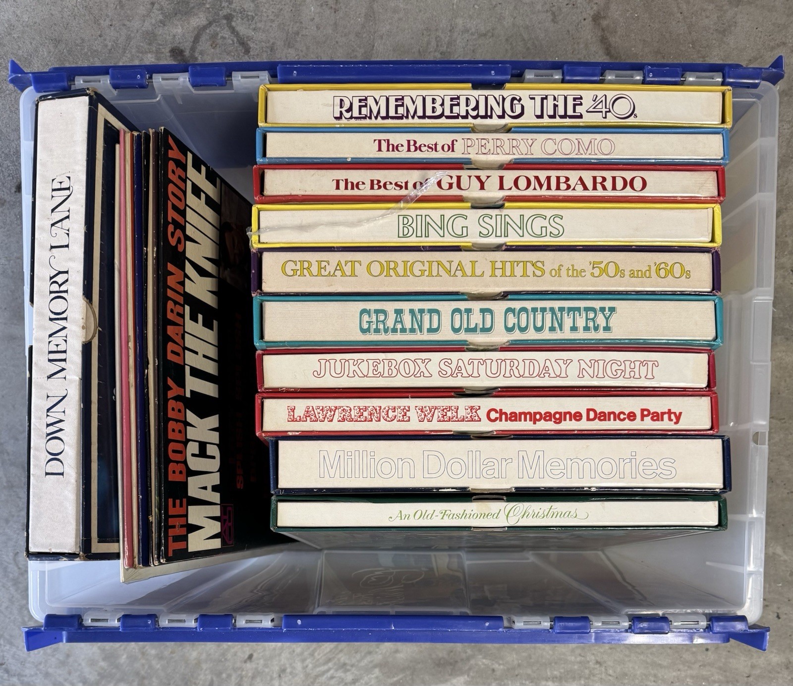 Albums Vintage Reader's Digest - Pleasure Programed Boxed Sets - Lot 11 Albums Vintage Reader's Digest - Pleasure Programed Boxed Sets - Lot 11