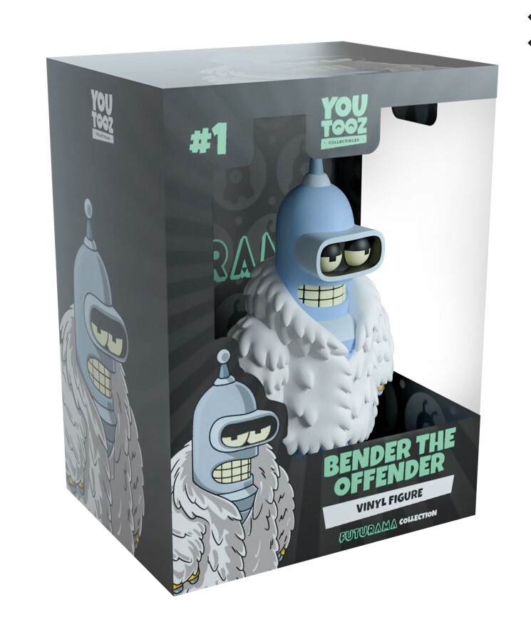 Youtooz * Bender the Offender * Vinyl Figure * Futurama Collection * NEW In Hand Youtooz * Bender the Offender * Vinyl Figure * Futurama Collection * NEW In Hand