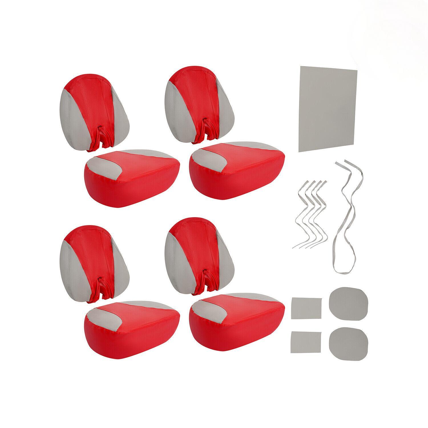 For Sea-Doo Speedster 150 2007 2008 2009 2010 2011 Full Set Red Gray Seat Covers For Sea-Doo Speedster 150 2007 2008 2009 2010 2011 Full Set Red Gray Seat Covers