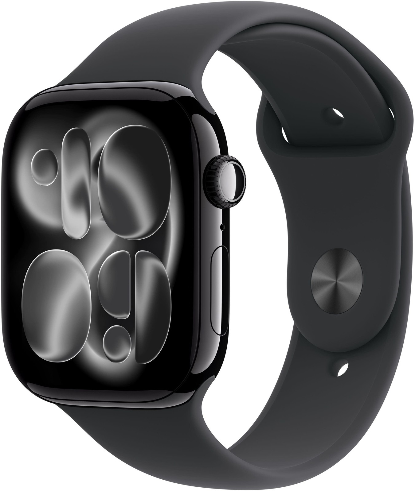Apple Watch Gen 11 Series 11 46mm Jet Black Aluminum - Black Sport Band