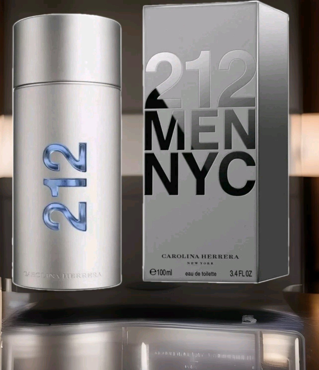 Carolina Herrera 212 Men EDT 3.4oz 100ml Brand New Sealed Box 