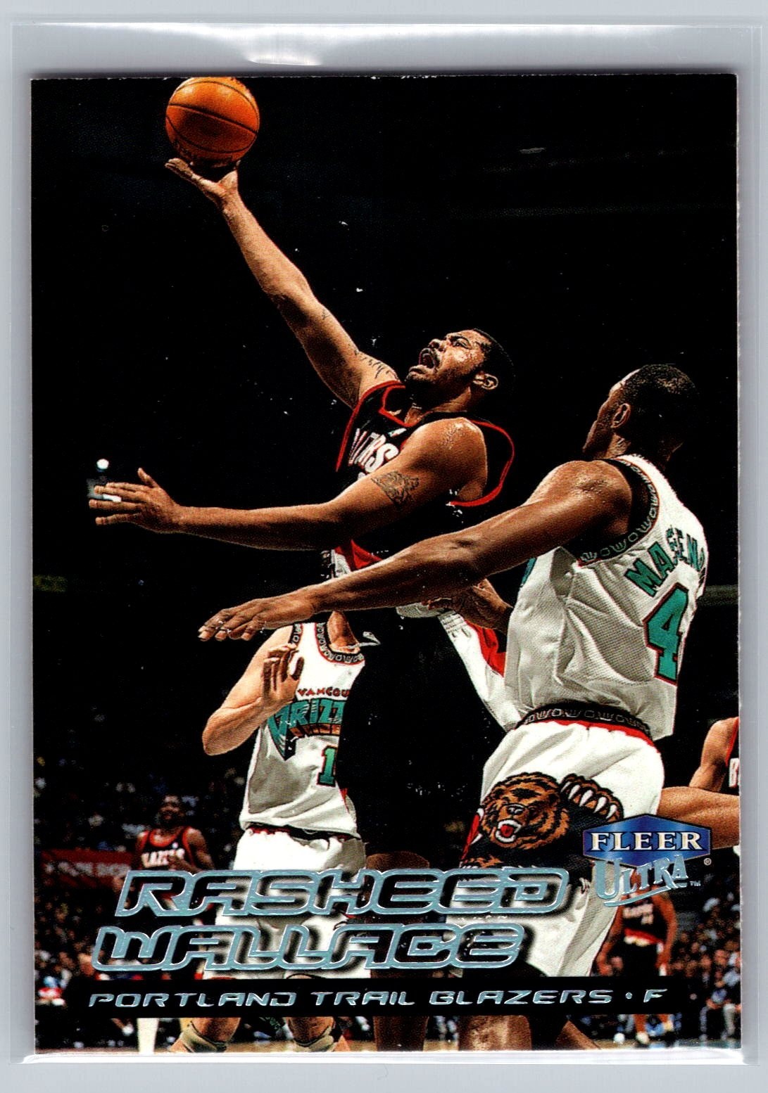 1999-00 Fleer Ultra #118 Rasheed Wallace Portland Trail Blazers 1999-00 Fleer Ultra #118 Rasheed Wallace Portland Trail Blazers