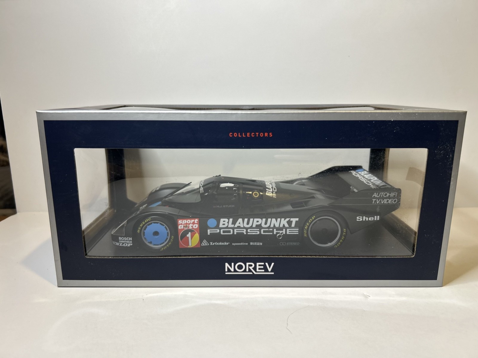 Norev 1:18 Porsche 962C #1 Nurburgring 1988 Blaupunkt Racing Diecast Norev 1:18 Porsche 962C #1 Nurburgring 1988 Blaupunkt Racing Diecast