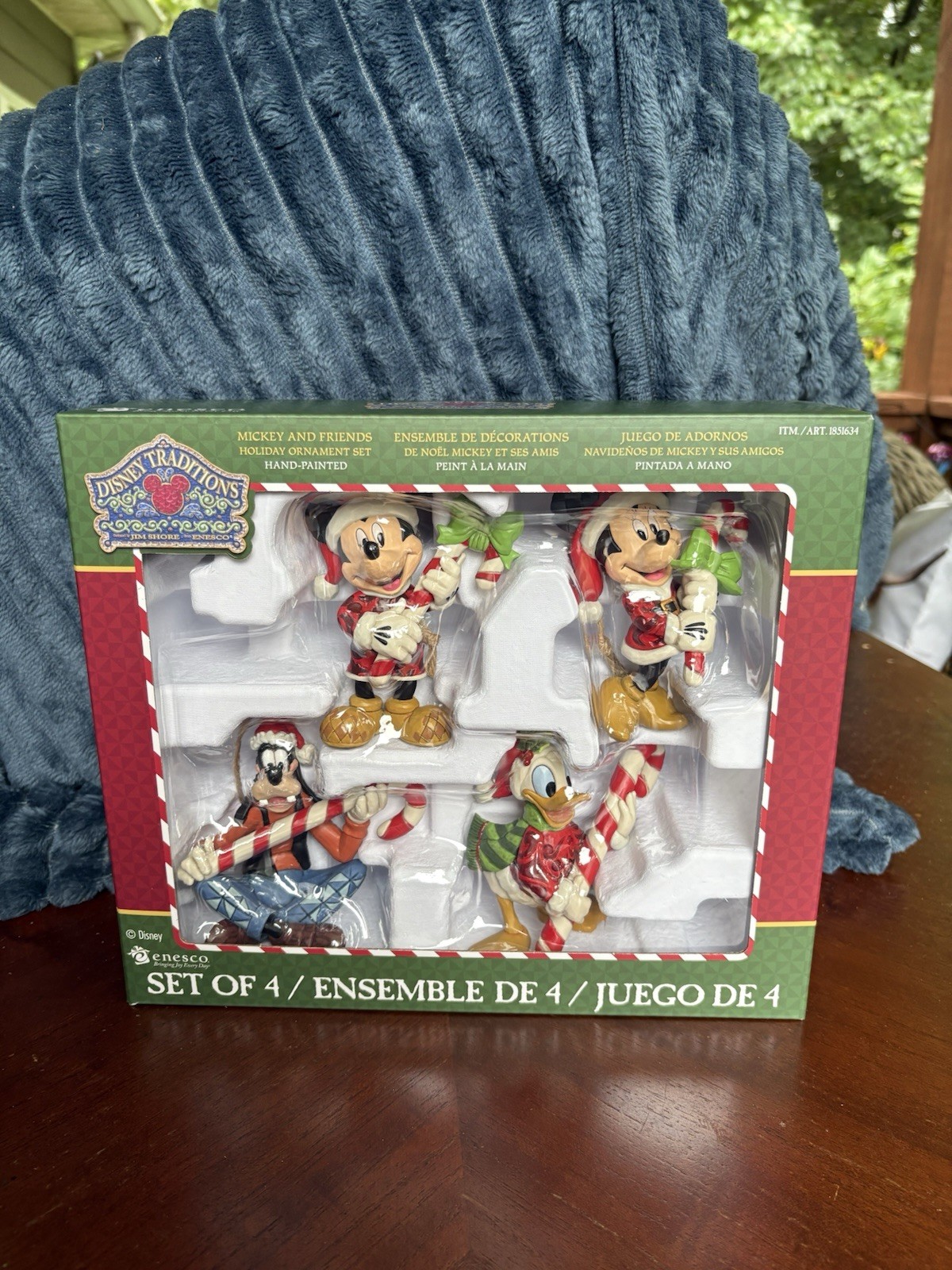 Enesco Disney Jim Shore Mickey & Friends Figurine Ornaments Minnie Goofy Donald