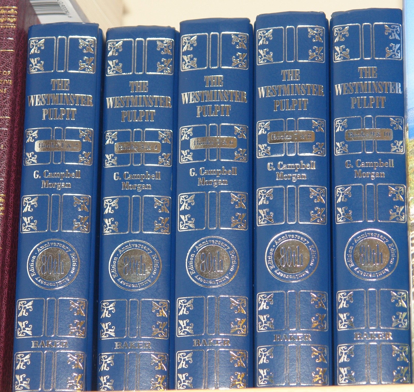 The Westminster Pulpit (5 volume set)