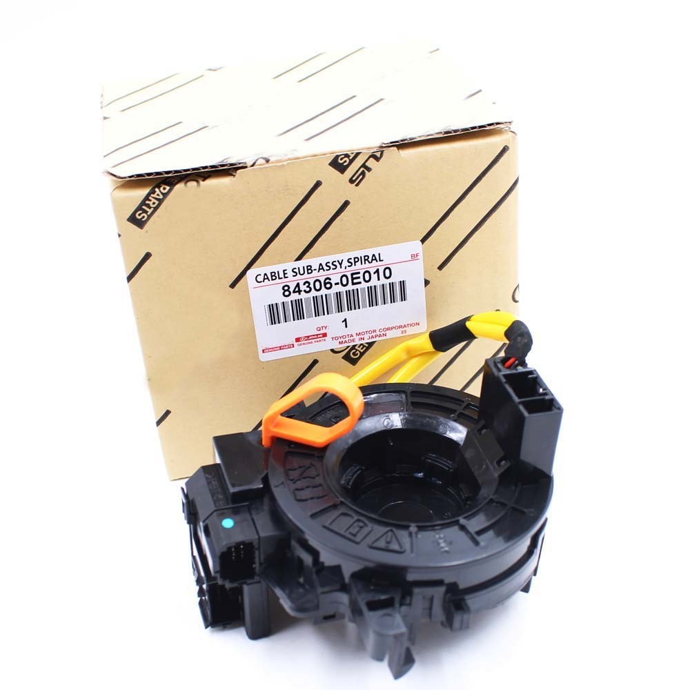 New Spiral Cable Clock Spring 84306-0E010 OEM for TOYOTA Camry LEXUS GS350