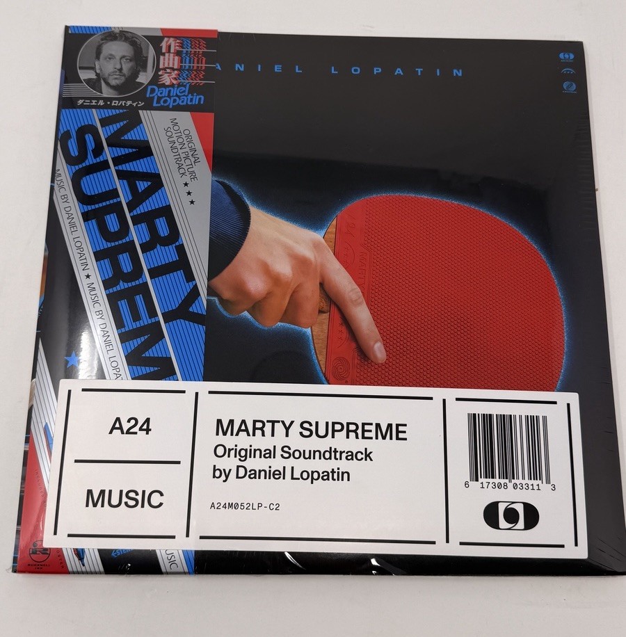 MARTY SUPREME Ping Pong Orange Soundtrack Vinyl 2LP Rough Trade