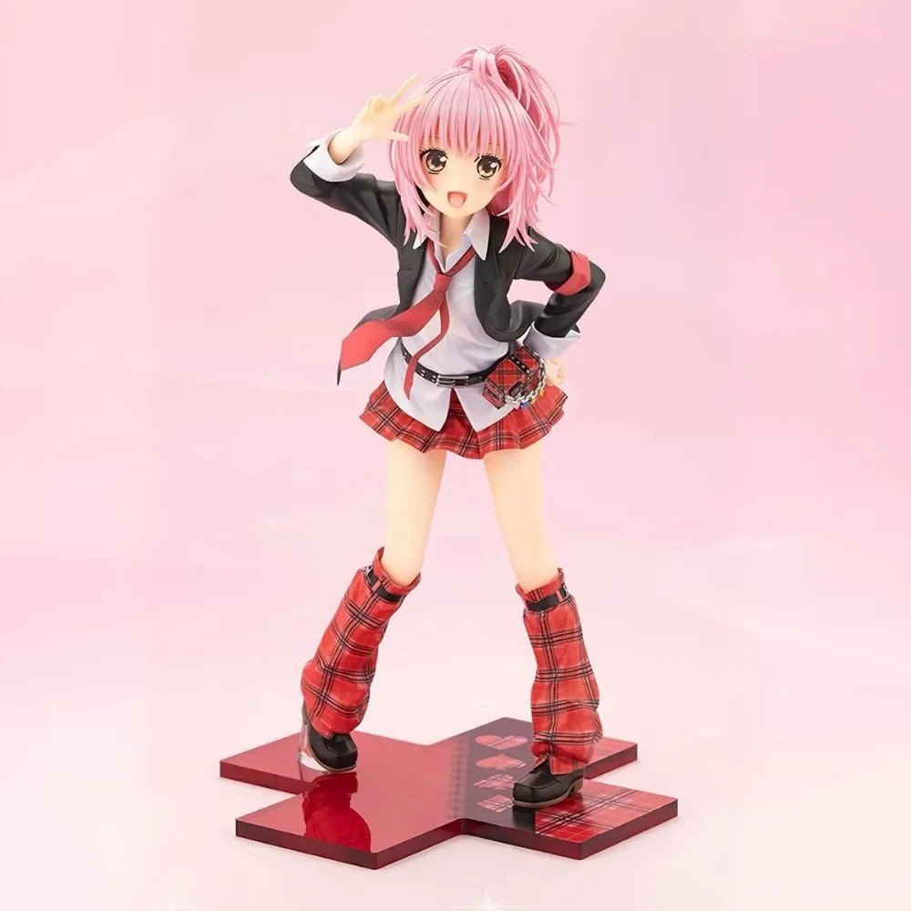 Hinamori Amu Figure Shugo Chara 26cm Anime PVC Statue Collectible New Display