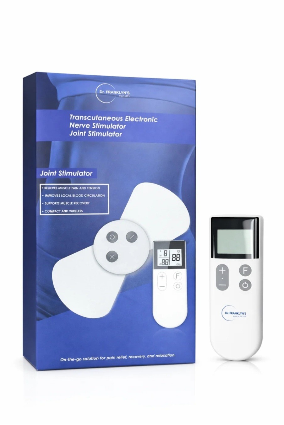Dr. Franklyn's Electrical Muscle C Joint Stimulator (Wireless TENS/EMS Device)