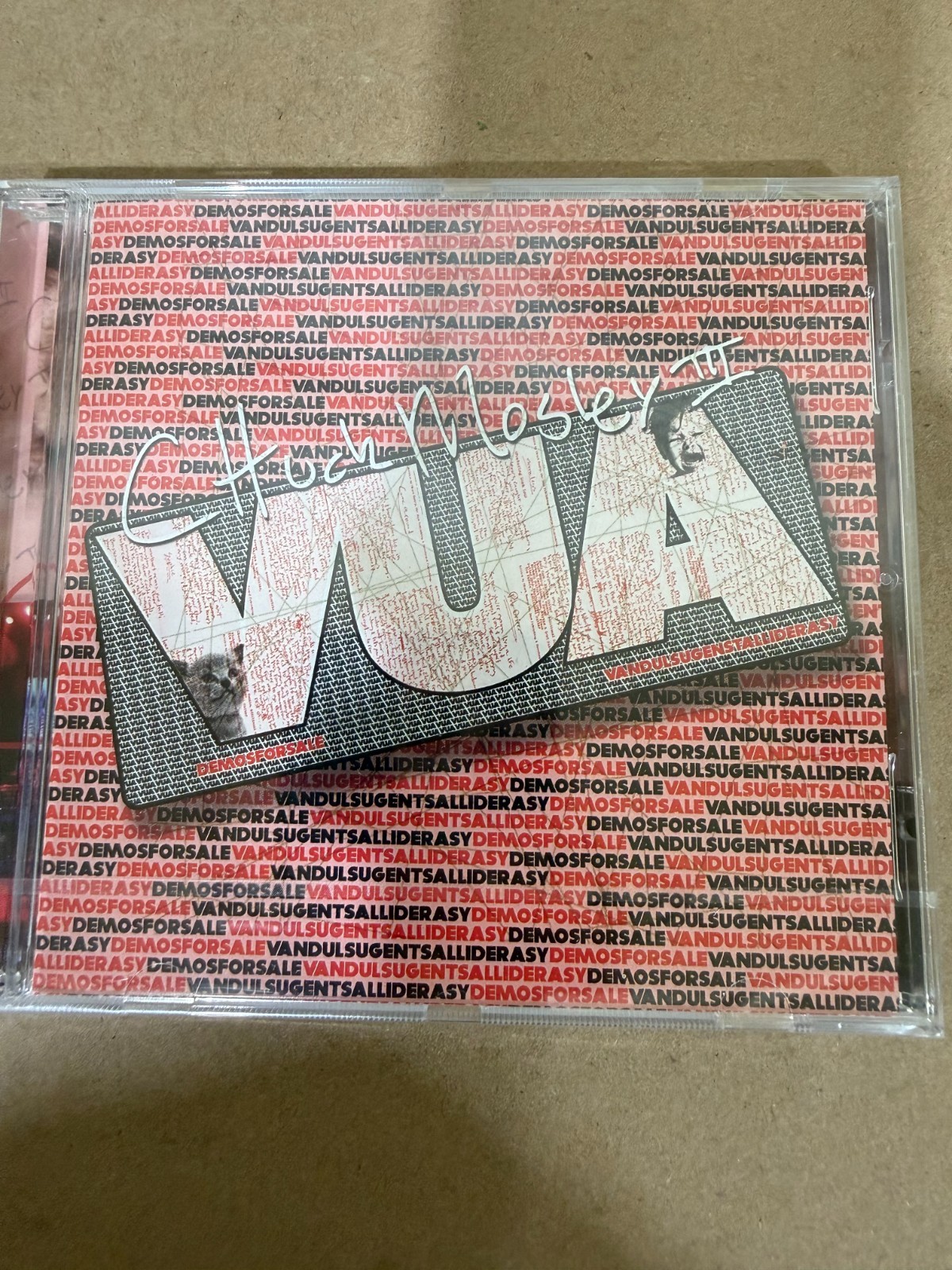 Demos for Sale by Chuck Mosley & Vua (CD, 2016) Hard Rock - New Sealed