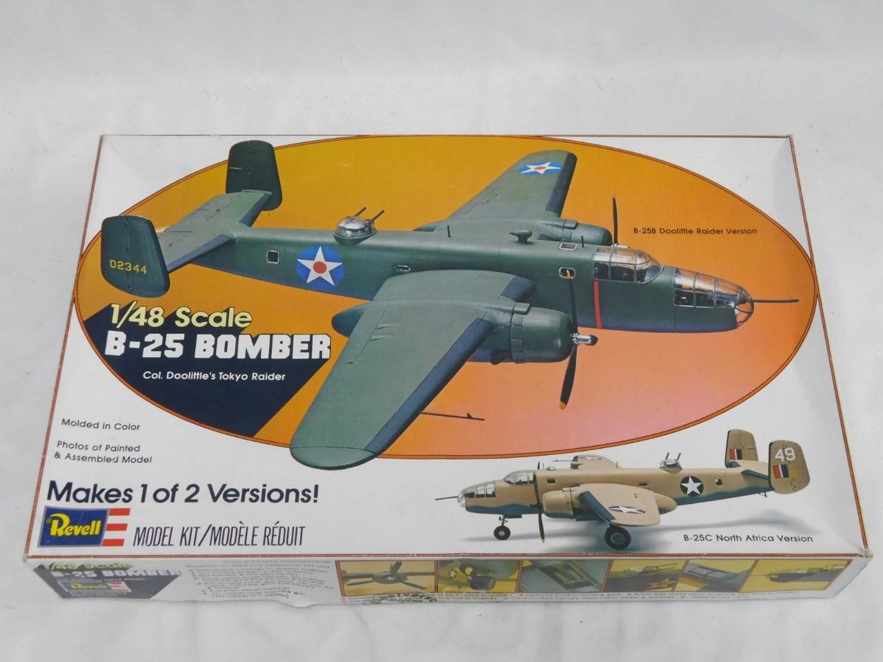 1/48 Revell Monogram WWII US B-25 Mitchell DoLittle Raider Plastic Model Kit