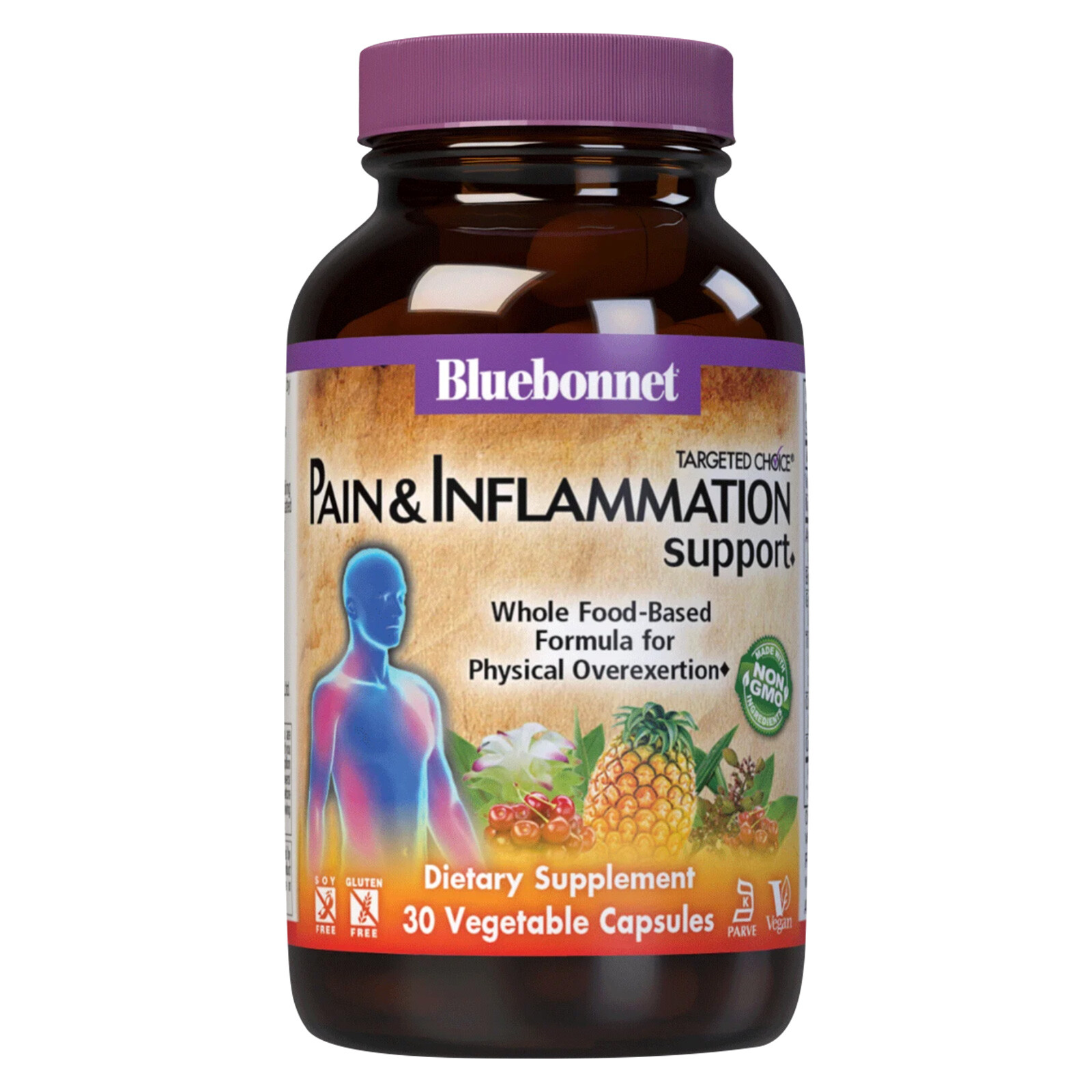 Bluebonnet Targeted Choice Pain & Inflammation Support 30 Veg Capsules Bluebonnet Targeted Choice Pain & Inflammation Support 30 Veg Capsules