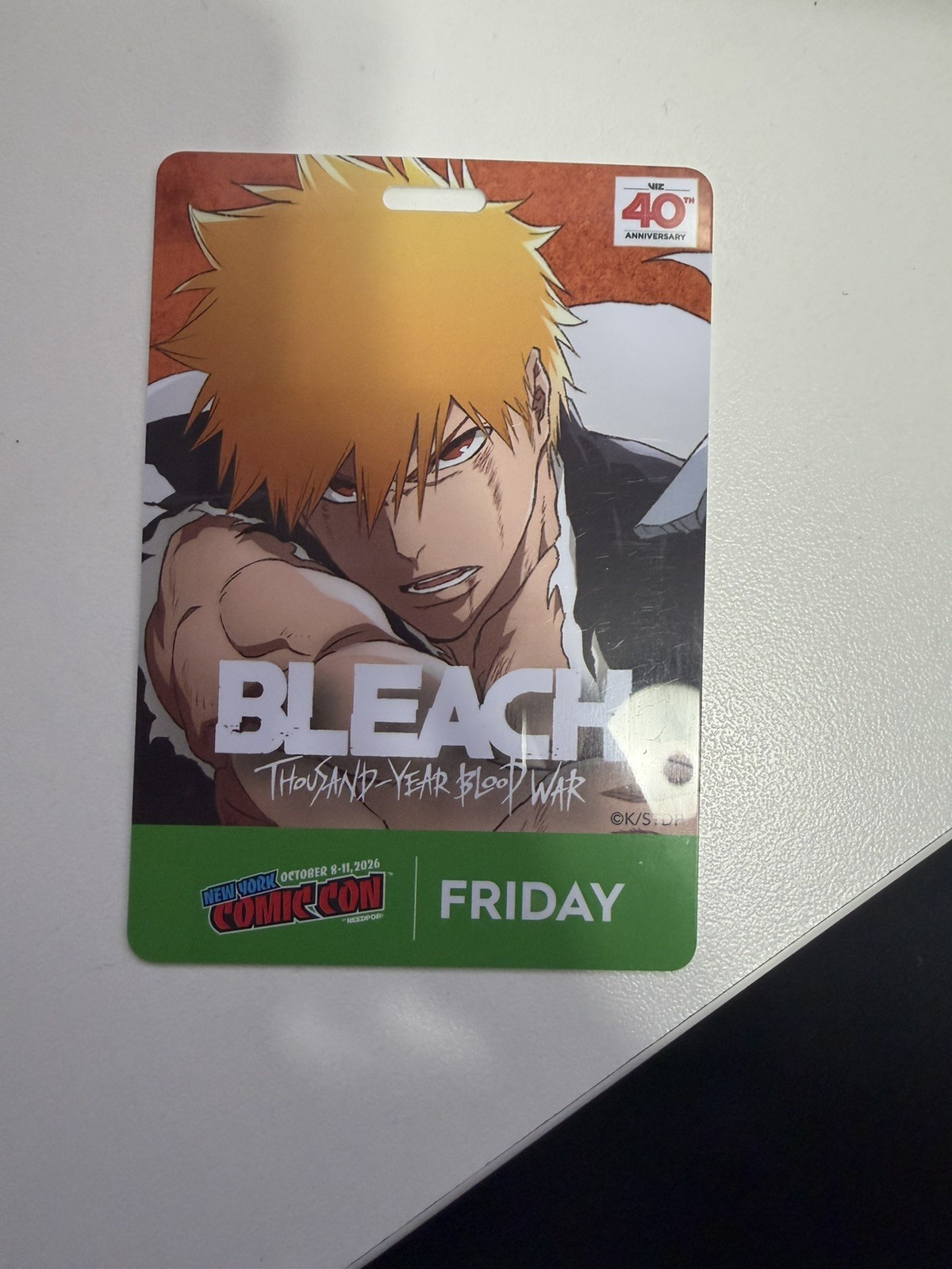 New York Comic Con 2026 Friday Activated Badge New York Comic Con 2026 Friday Activated Badge