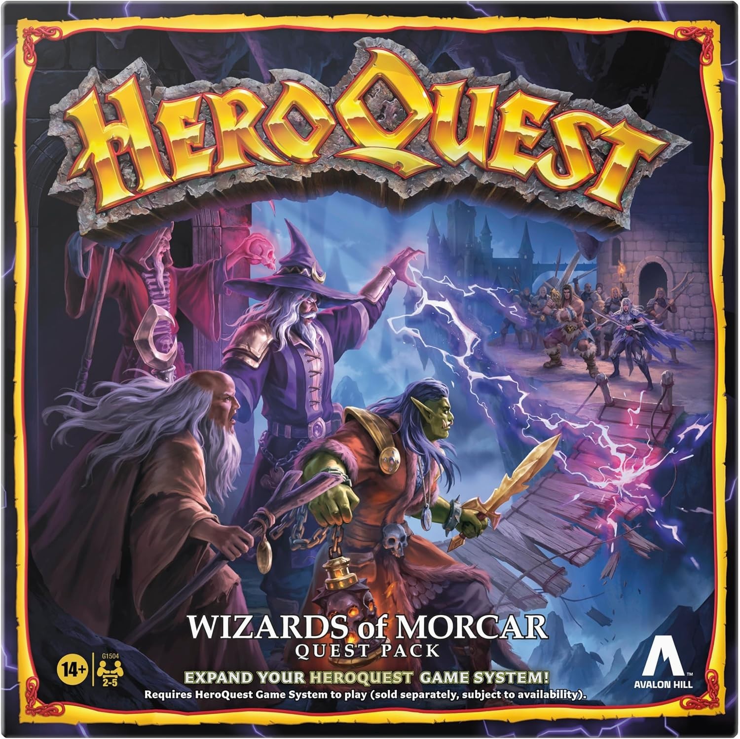 HeroQuest Wizards of Morcar Quest Pack - PRESALE - Hasbro