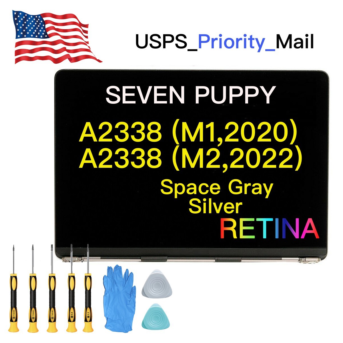 New For MacBook Pro A2338 (13in, 2020 2022) LCD Screen Display Replacement A+++ New For MacBook Pro A2338 (13in, 2020 2022) LCD Screen Display Replacement A+++