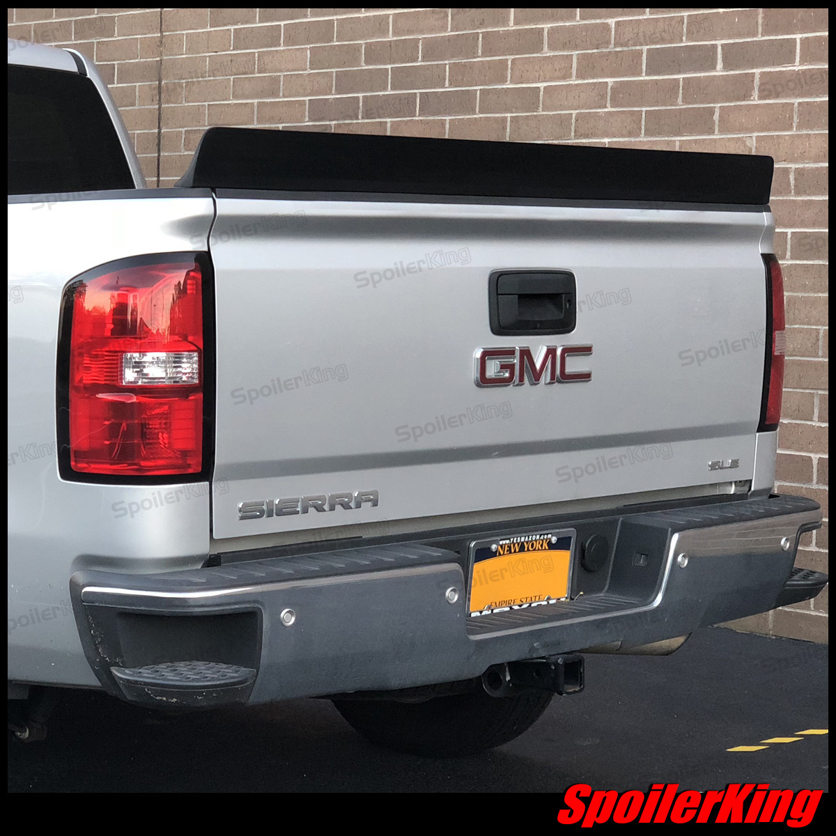 SpoilerKing Rear Tailgate Spoiler 495L (Fits: GMC Sierra 2014-2018 most models)