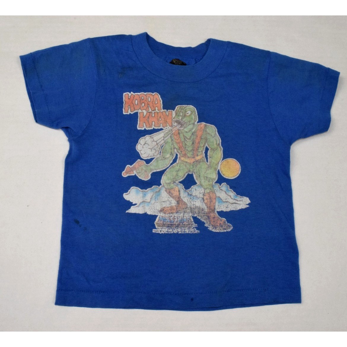 Vintage Kids T-Shirt 80s Kobra Khan Single Stitch Size 5 Top Half Tropix Made US