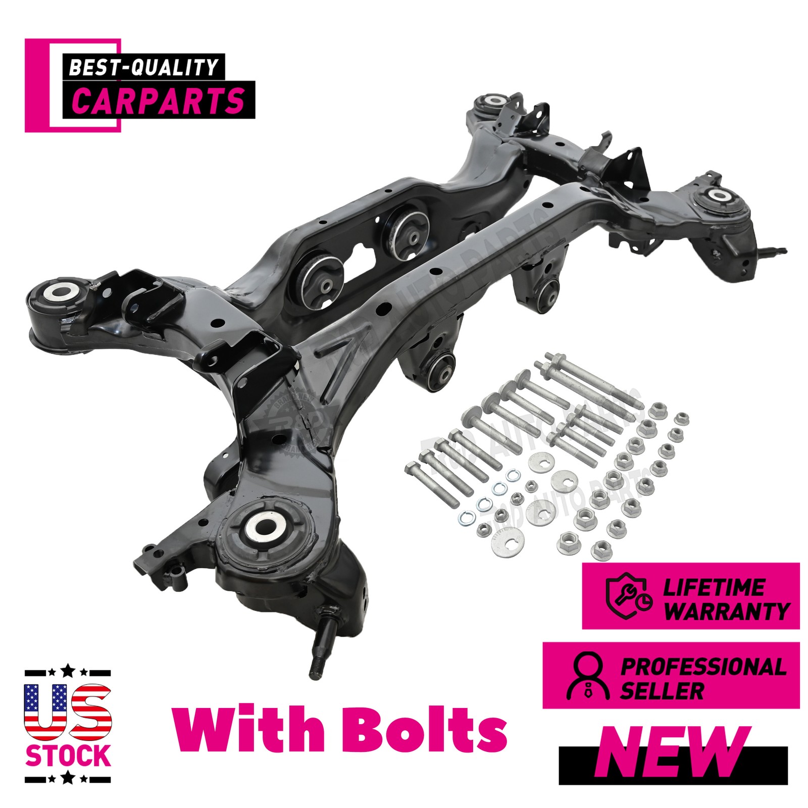 🌟New Rear Subframe Crossmember Suspension For Kia Sorento 2011-2013 AWD W/Bolts