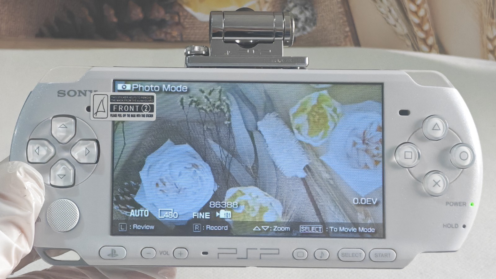 Official Sony PSP Camera PSP-300 GoCam Chotto Shot for PSP 1000 2000 3000 +Case