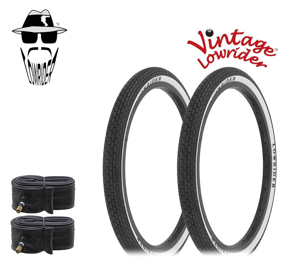 1PAIR Vtg L.R Bicycle Tires & Tubes 20\