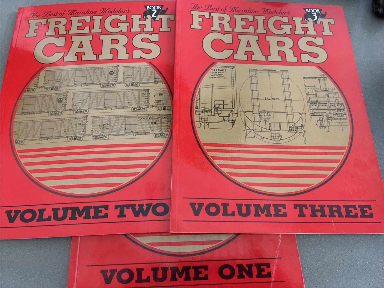 The Best of Mainline Modeler's Freight Cars  -Volumes One, Two & Three