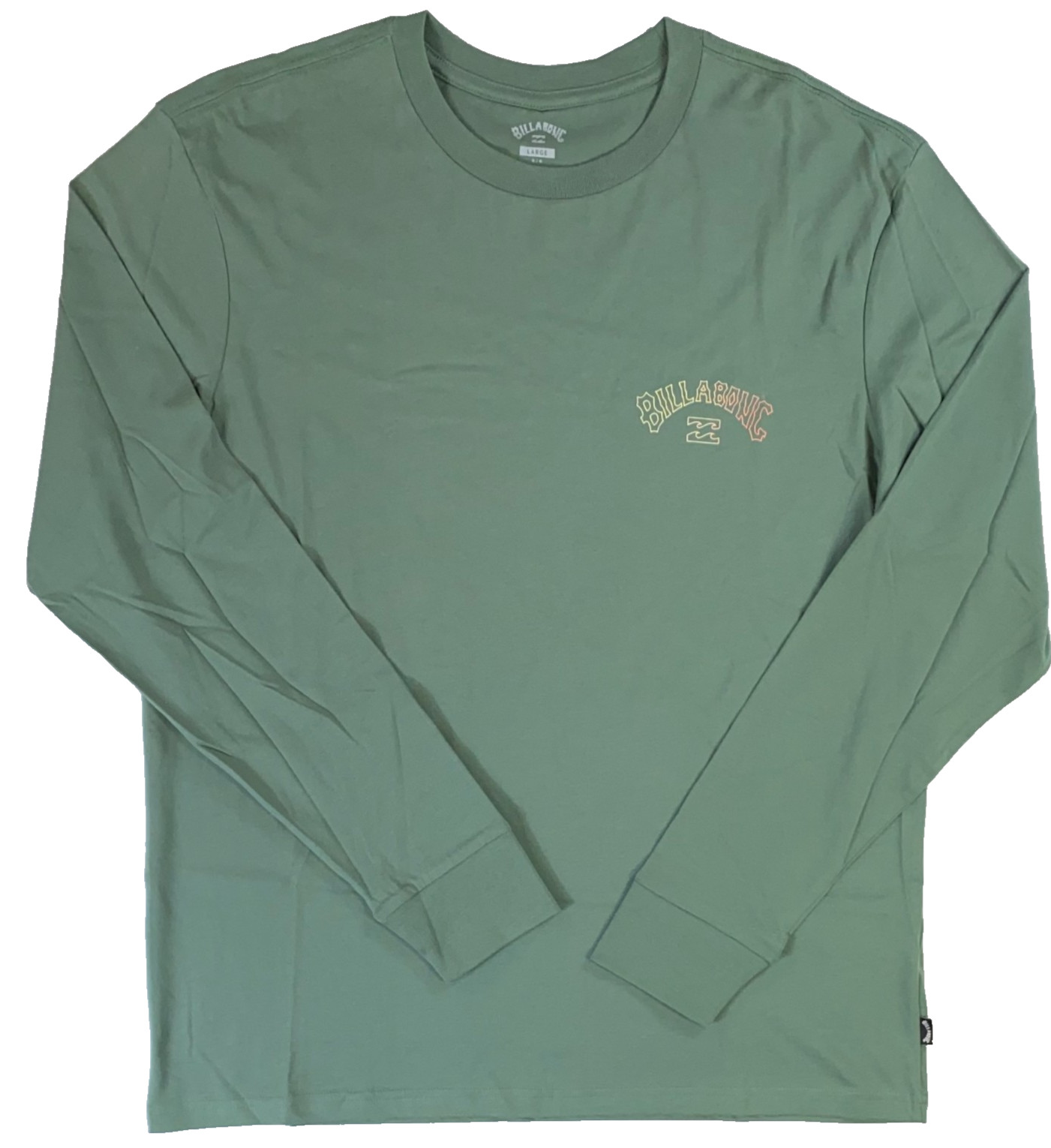 Men\'s Billabong Arch Fill Long Sleeve Premium T Shirt  Size Large