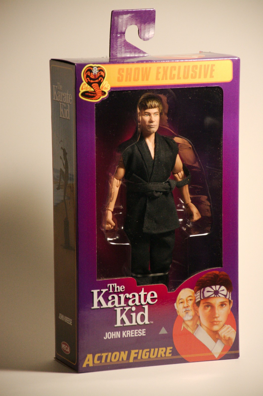 Neca 2019 sdcc karate kid john kreese