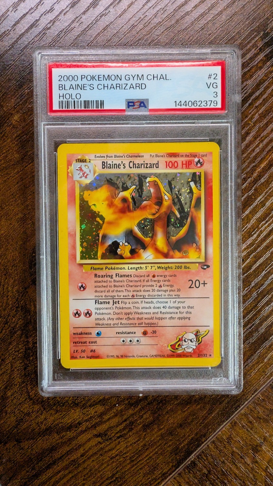 Blaine's Charizard 2/132 Gym Challenge Holo Blaine's Charizard 2/132 Gym Challenge Holo
