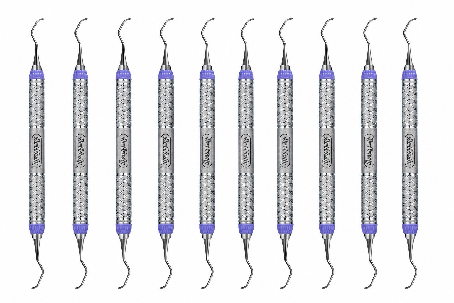 Hu-Friedy 10pcs SC4R/4L9E2 9 EverEdge Handle Double-Ended 4R/4L Curette Columbia Hu-Friedy 10pcs SC4R/4L9E2 9 EverEdge Handle Double-Ended 4R/4L Curette Columbia