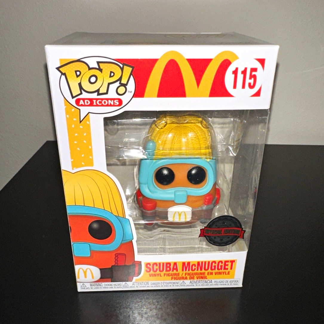 Funko Pop Ad Icons McDonald\'s Scuba McNugget #115 Special Edition (NEW) Funko Pop Ad Icons McDonald\'s Scuba McNugget #115 Special Edition (NEW)