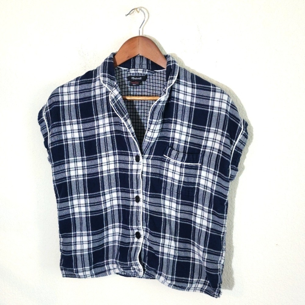 Madewell Xs Shirt plaid Madewell Xs Shirt plaid