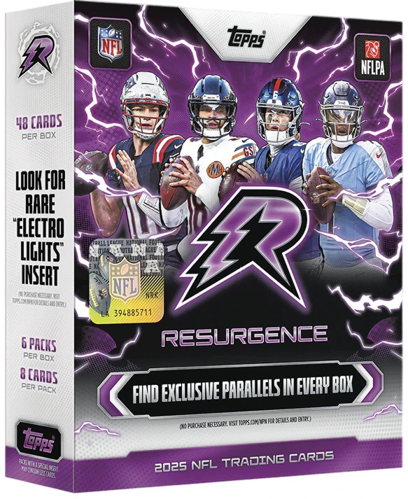 2025 Topps Resurgence Football Mega Box - NFL Brand New Sealed - eBay LIVE RIP 2025 Topps Resurgence Football Mega Box - NFL Brand New Sealed - eBay LIVE RIP