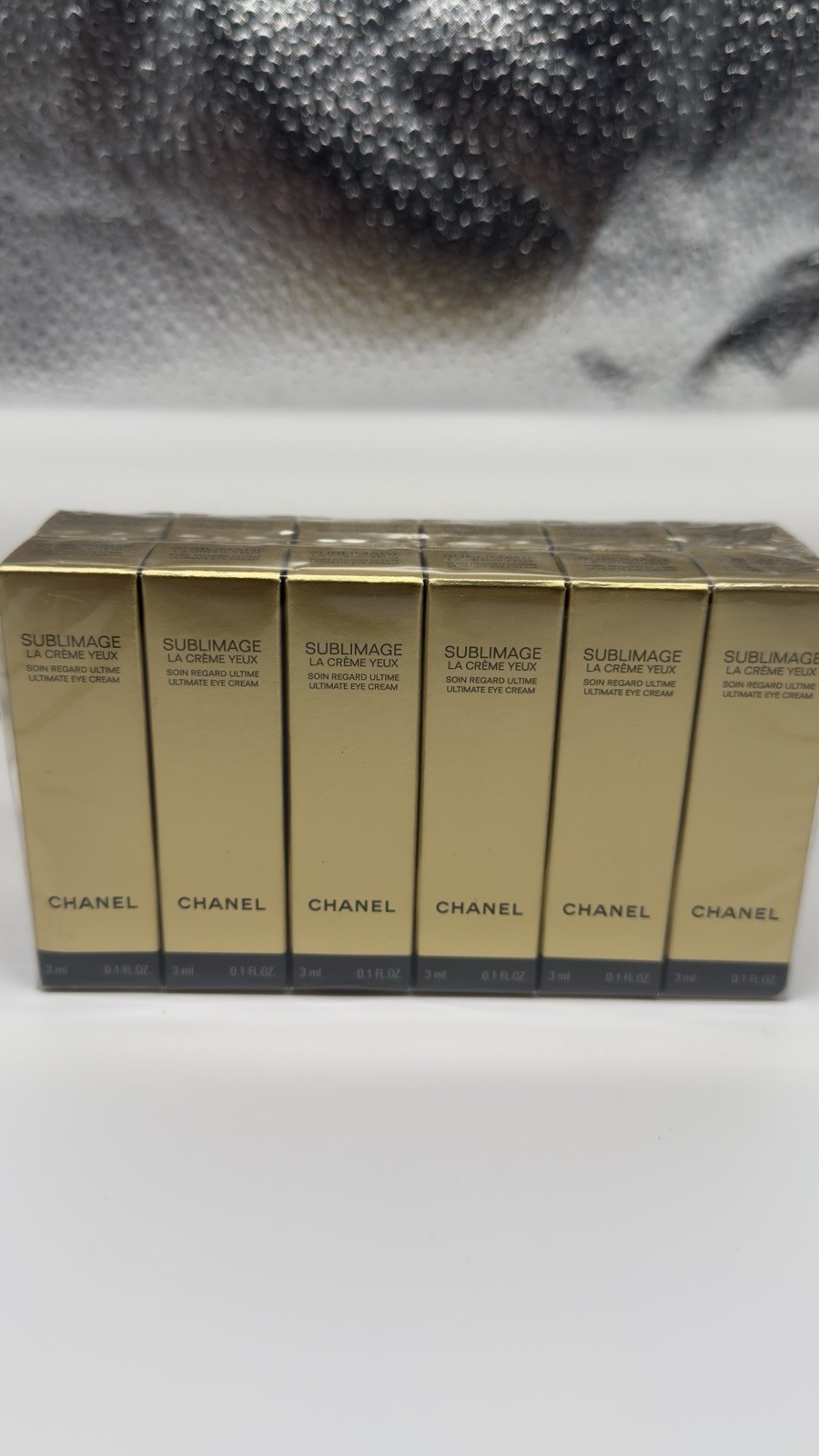 Brand New 12 x Chanel Sublimage La Creme Yeux Eye Cream 3ml / 0.1oz each