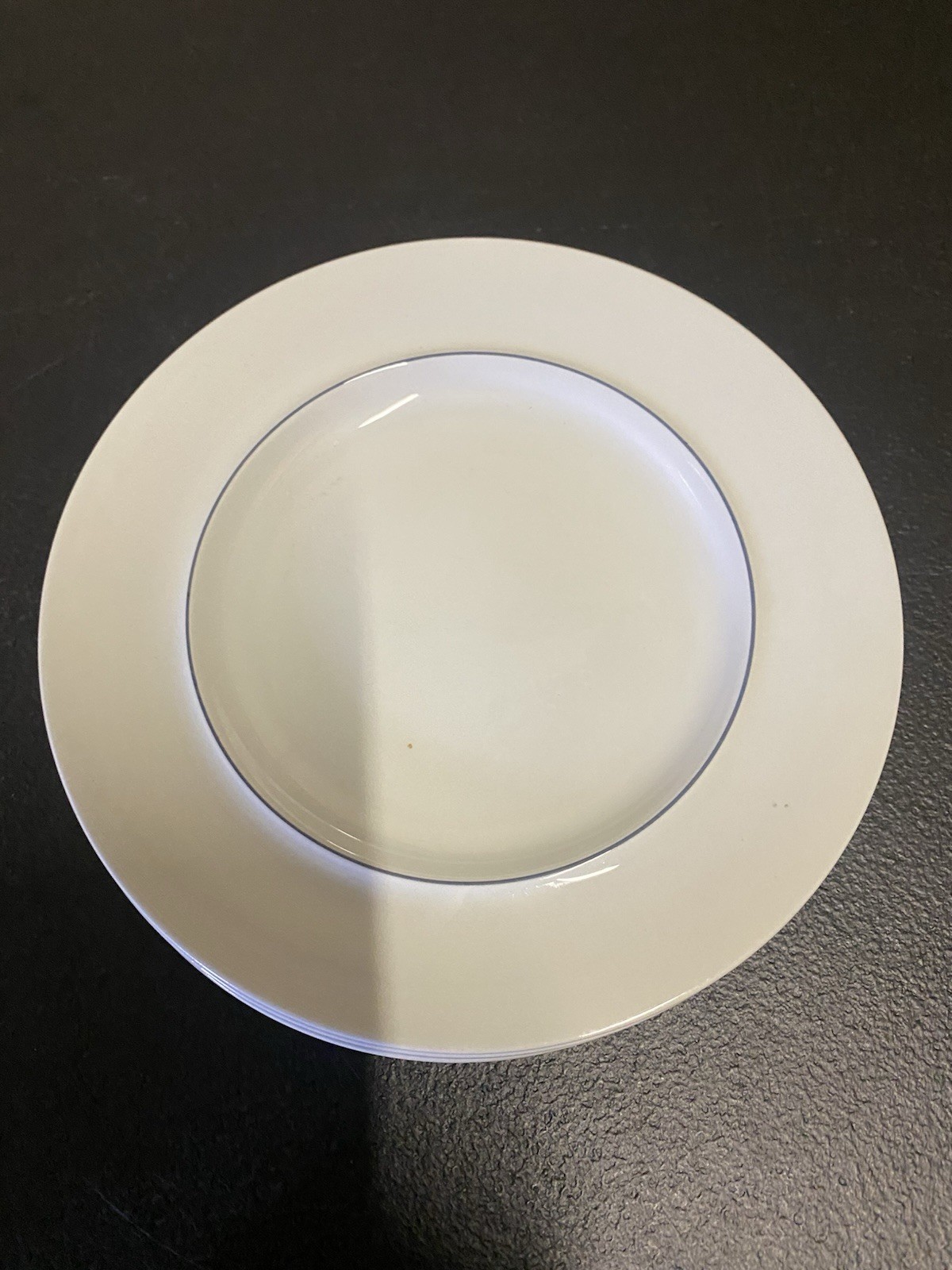 VTG Royal Copenhagen Plates Fajance BLUE LINE Denmark bread butter 3066 6.5” - 4