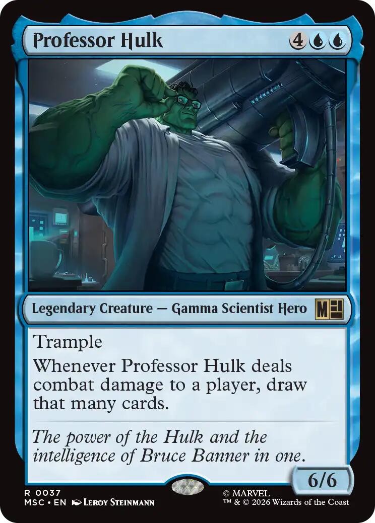 Professor Hulk Commander: Marvel Super Heroes 37