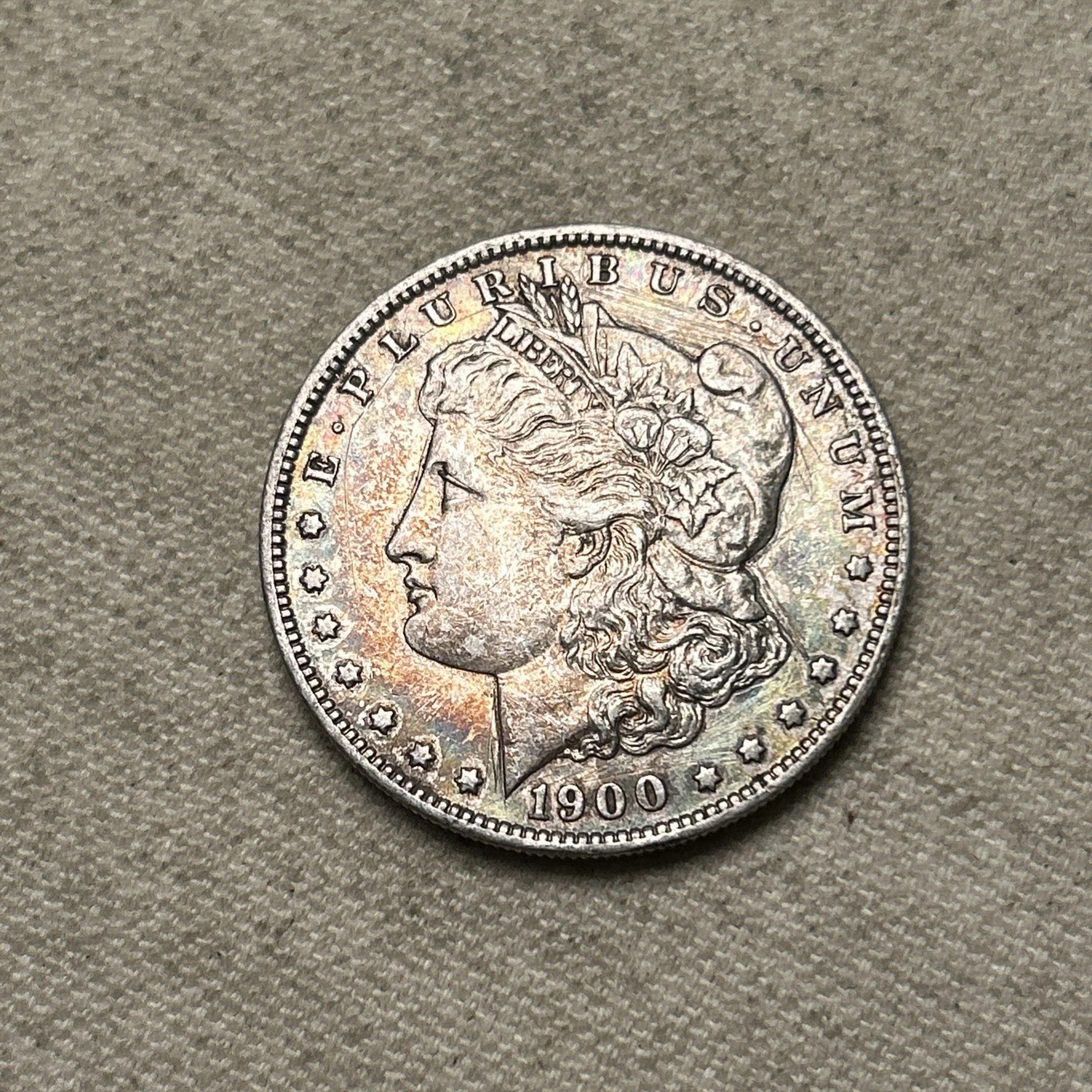 1900-S Liberty Head Morgan Silver Dollar AU 90% Silver Coin