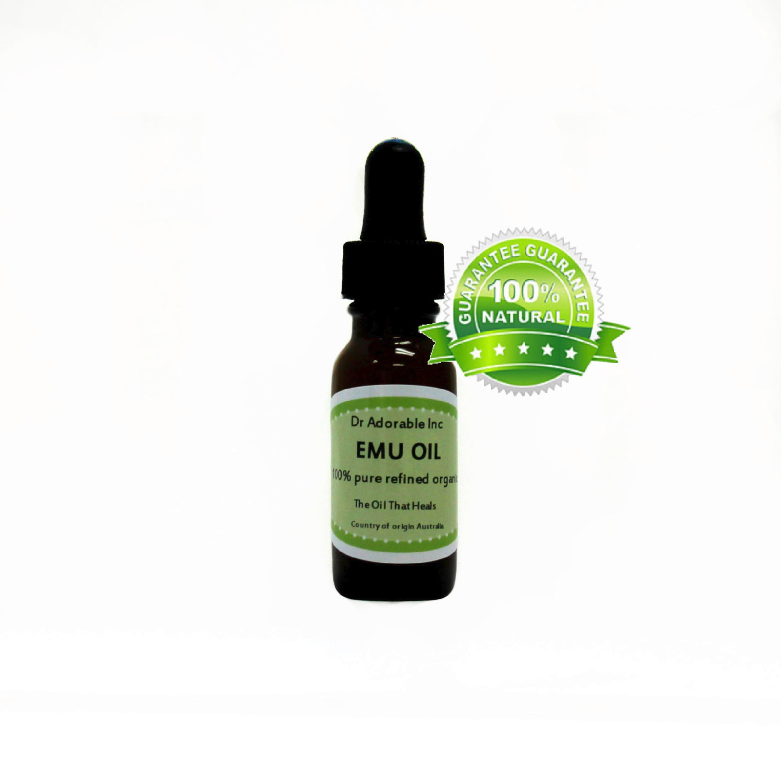 AUSTRALIAN EMU OIL 100% PURE EMU OIL FRESH 0.5 1  2  4 8 12 16, 24,36 oz 