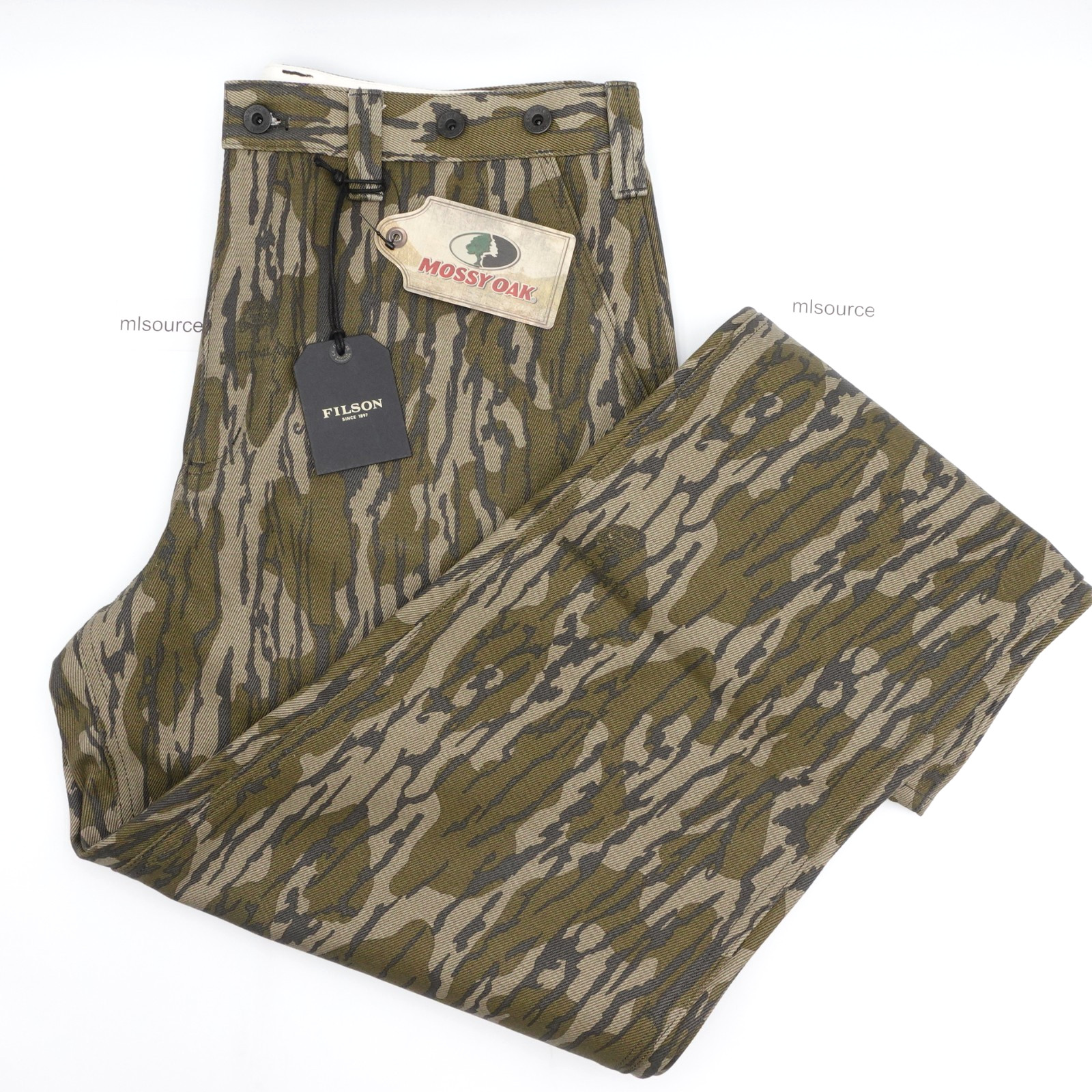 Filson Rugged Twill Utility Pants Men\'s Camo Water Resistant Waxed 34 Inseam Filson Rugged Twill Utility Pants Men\'s Camo Water Resistant Waxed 34 Inseam