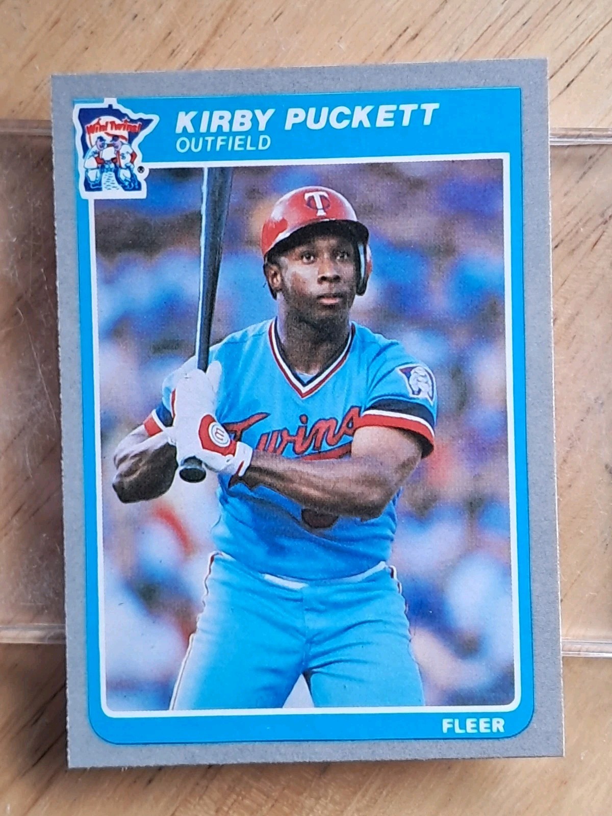 1985 Fleer Kirby Puckett #286 RC