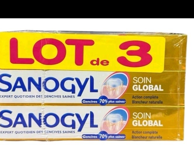 Sanogyl SOIN GLOBAL  ( 3 PACKS ) 75ml Each ✅